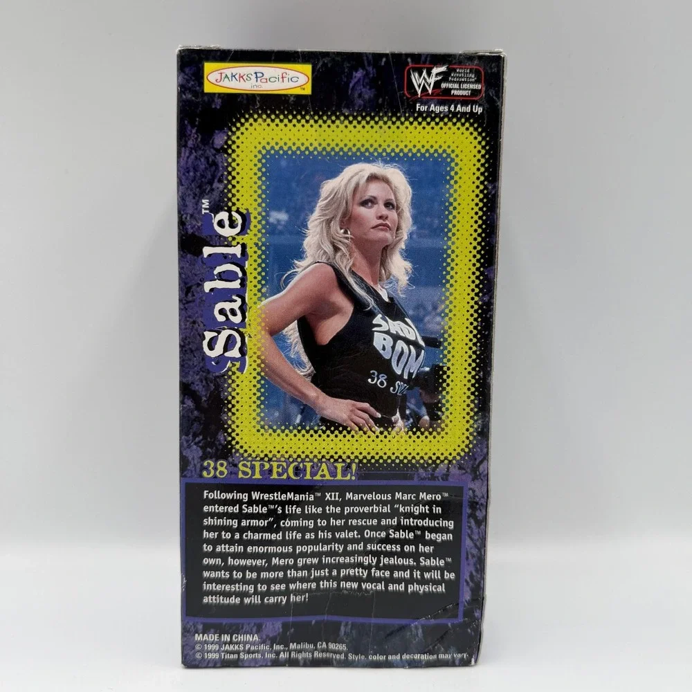 WWF Sable 38 Special Jakks Pacific Exclusive Figure 1 of 5000 Vintage 1999 89001